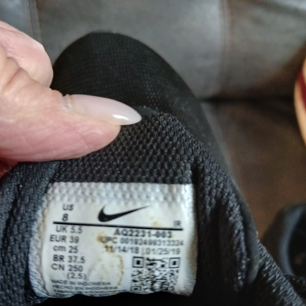 Nike Black Athletic Shoes